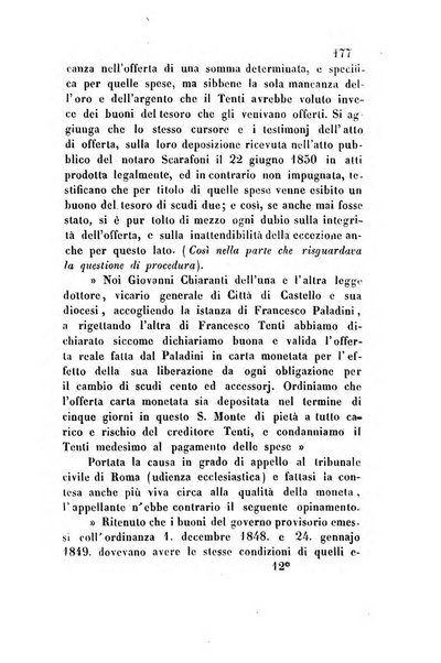 Giornale del Foro in cui si raccolgono le più importanti regiudicate dei supremi tribunali di Roma e dello Stato pontificio in materia civile