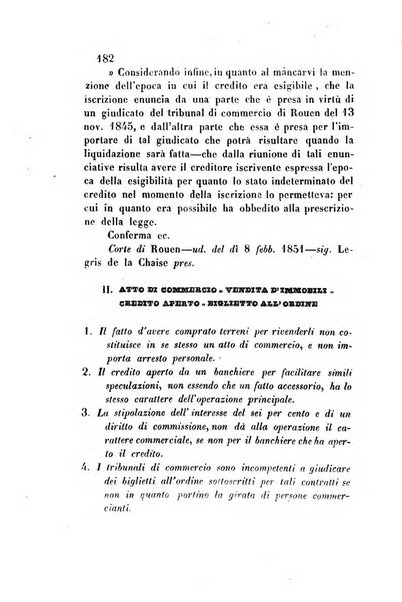 Giornale del Foro in cui si raccolgono le più importanti regiudicate dei supremi tribunali di Roma e dello Stato pontificio in materia civile