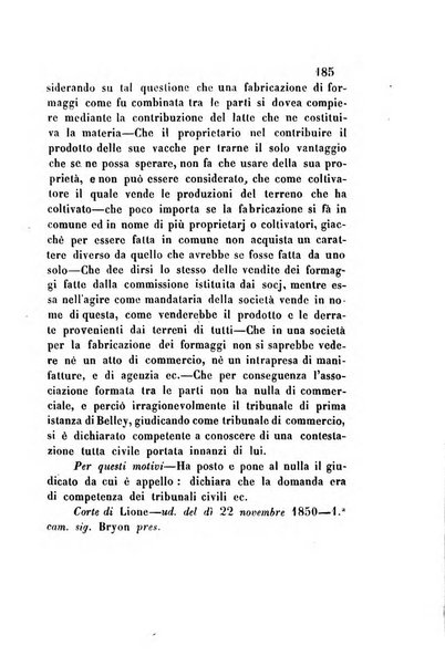 Giornale del Foro in cui si raccolgono le più importanti regiudicate dei supremi tribunali di Roma e dello Stato pontificio in materia civile