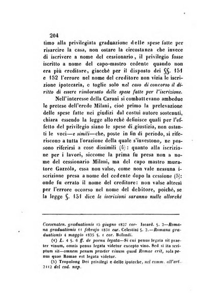 Giornale del Foro in cui si raccolgono le più importanti regiudicate dei supremi tribunali di Roma e dello Stato pontificio in materia civile