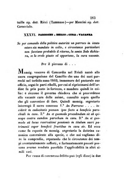 Giornale del Foro in cui si raccolgono le più importanti regiudicate dei supremi tribunali di Roma e dello Stato pontificio in materia civile