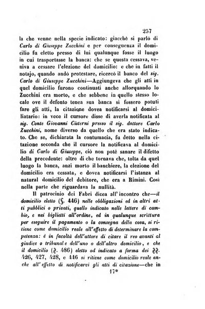 Giornale del Foro in cui si raccolgono le più importanti regiudicate dei supremi tribunali di Roma e dello Stato pontificio in materia civile