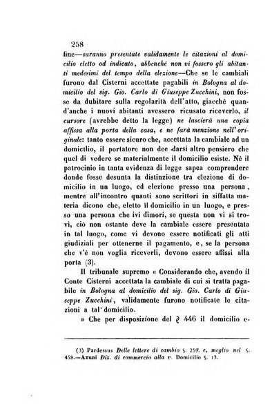 Giornale del Foro in cui si raccolgono le più importanti regiudicate dei supremi tribunali di Roma e dello Stato pontificio in materia civile