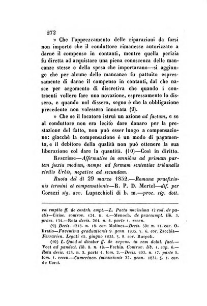 Giornale del Foro in cui si raccolgono le più importanti regiudicate dei supremi tribunali di Roma e dello Stato pontificio in materia civile