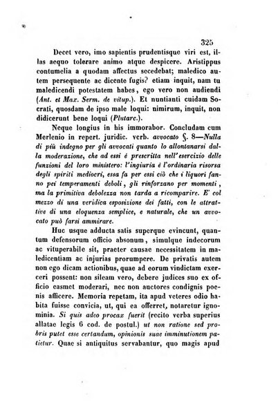 Giornale del Foro in cui si raccolgono le più importanti regiudicate dei supremi tribunali di Roma e dello Stato pontificio in materia civile