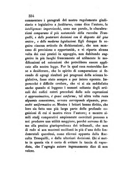 Giornale del Foro in cui si raccolgono le più importanti regiudicate dei supremi tribunali di Roma e dello Stato pontificio in materia civile