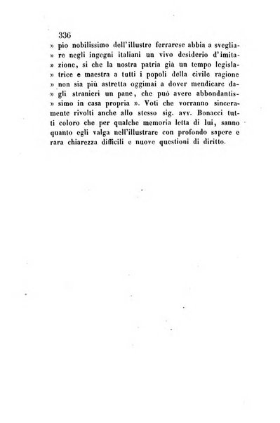 Giornale del Foro in cui si raccolgono le più importanti regiudicate dei supremi tribunali di Roma e dello Stato pontificio in materia civile