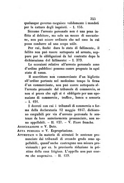 Giornale del Foro in cui si raccolgono le più importanti regiudicate dei supremi tribunali di Roma e dello Stato pontificio in materia civile