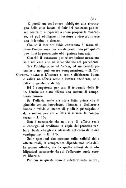 Giornale del Foro in cui si raccolgono le più importanti regiudicate dei supremi tribunali di Roma e dello Stato pontificio in materia civile