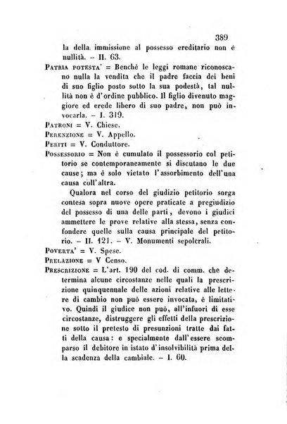 Giornale del Foro in cui si raccolgono le più importanti regiudicate dei supremi tribunali di Roma e dello Stato pontificio in materia civile