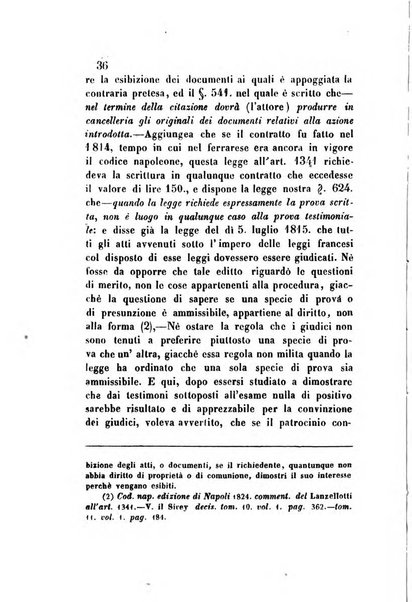 Giornale del Foro in cui si raccolgono le più importanti regiudicate dei supremi tribunali di Roma e dello Stato pontificio in materia civile