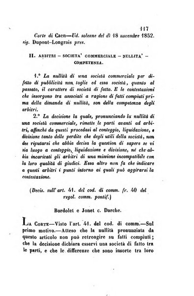 Giornale del Foro in cui si raccolgono le più importanti regiudicate dei supremi tribunali di Roma e dello Stato pontificio in materia civile