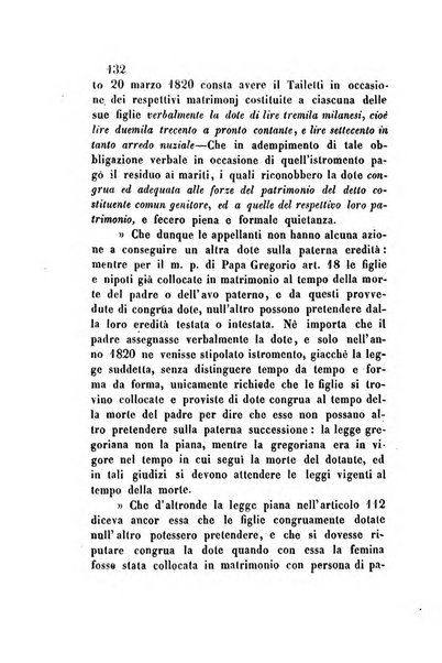 Giornale del Foro in cui si raccolgono le più importanti regiudicate dei supremi tribunali di Roma e dello Stato pontificio in materia civile