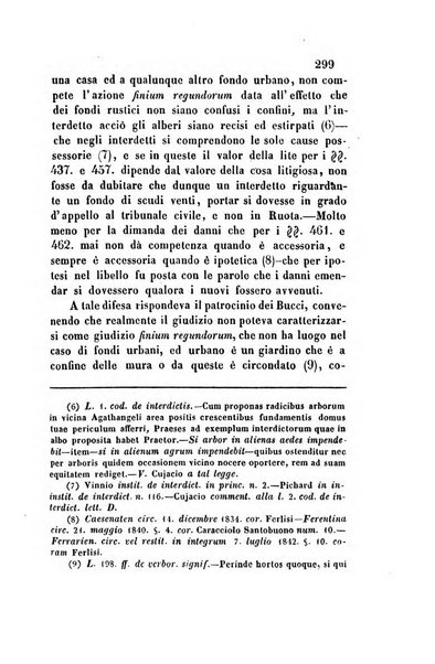 Giornale del Foro in cui si raccolgono le più importanti regiudicate dei supremi tribunali di Roma e dello Stato pontificio in materia civile