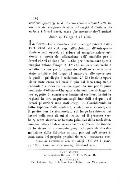 Giornale del Foro in cui si raccolgono le più importanti regiudicate dei supremi tribunali di Roma e dello Stato pontificio in materia civile