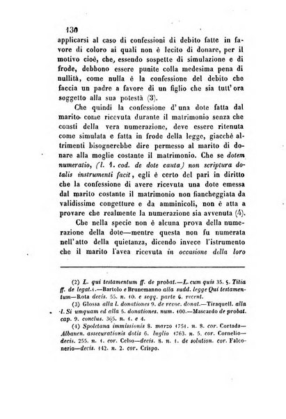 Giornale del Foro in cui si raccolgono le più importanti regiudicate dei supremi tribunali di Roma e dello Stato pontificio in materia civile