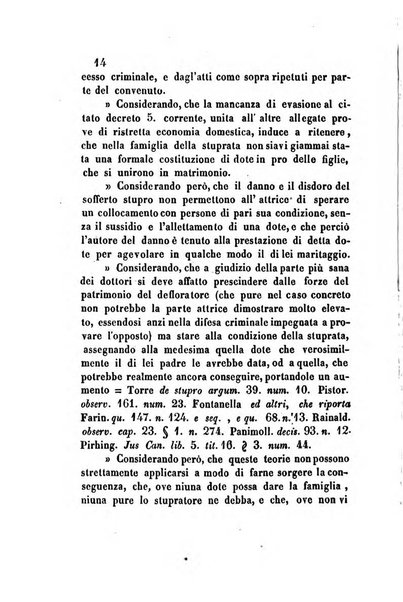 Giornale del Foro in cui si raccolgono le più importanti regiudicate dei supremi tribunali di Roma e dello Stato pontificio in materia civile