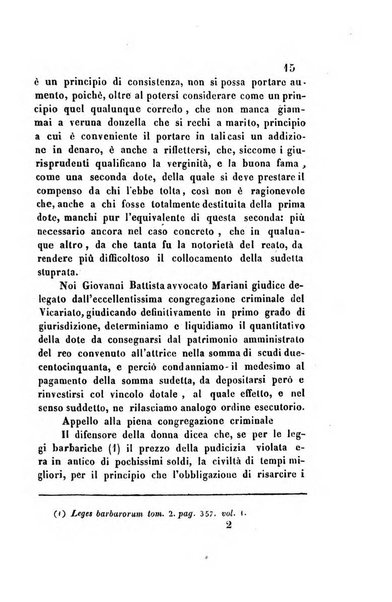 Giornale del Foro in cui si raccolgono le più importanti regiudicate dei supremi tribunali di Roma e dello Stato pontificio in materia civile