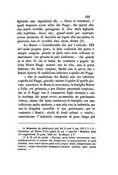 Giornale del Foro in cui si raccolgono le più importanti regiudicate dei supremi tribunali di Roma e dello Stato pontificio in materia civile