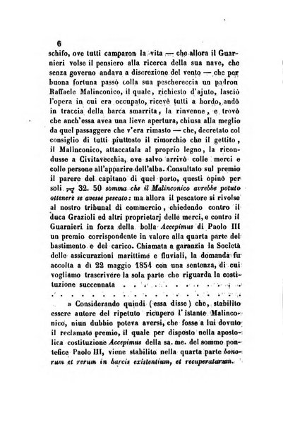 Giornale del Foro in cui si raccolgono le più importanti regiudicate dei supremi tribunali di Roma e dello Stato pontificio in materia civile