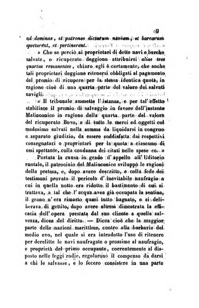 Giornale del Foro in cui si raccolgono le più importanti regiudicate dei supremi tribunali di Roma e dello Stato pontificio in materia civile