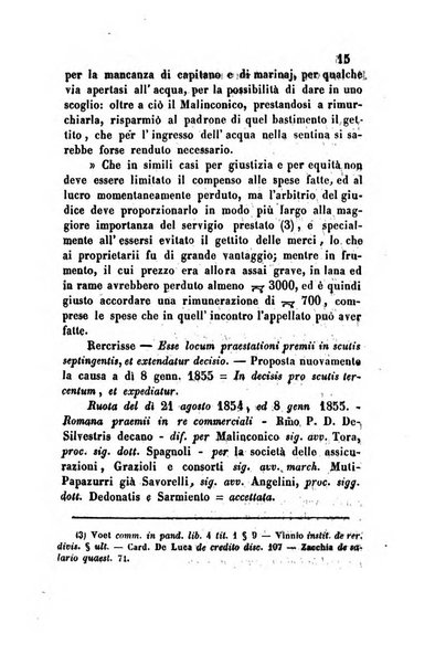 Giornale del Foro in cui si raccolgono le più importanti regiudicate dei supremi tribunali di Roma e dello Stato pontificio in materia civile