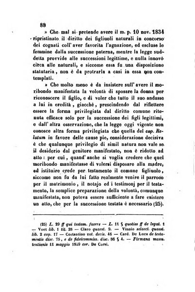 Giornale del Foro in cui si raccolgono le più importanti regiudicate dei supremi tribunali di Roma e dello Stato pontificio in materia civile