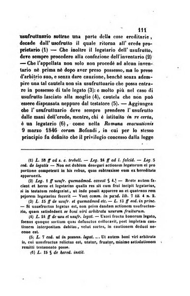 Giornale del Foro in cui si raccolgono le più importanti regiudicate dei supremi tribunali di Roma e dello Stato pontificio in materia civile