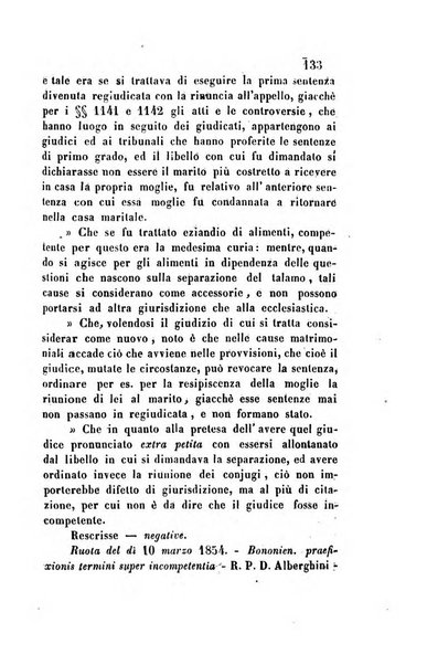 Giornale del Foro in cui si raccolgono le più importanti regiudicate dei supremi tribunali di Roma e dello Stato pontificio in materia civile