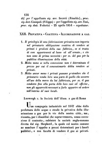 Giornale del Foro in cui si raccolgono le più importanti regiudicate dei supremi tribunali di Roma e dello Stato pontificio in materia civile