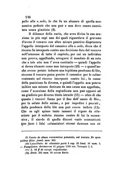 Giornale del Foro in cui si raccolgono le più importanti regiudicate dei supremi tribunali di Roma e dello Stato pontificio in materia civile