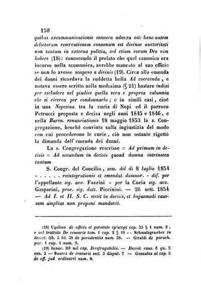 Giornale del Foro in cui si raccolgono le più importanti regiudicate dei supremi tribunali di Roma e dello Stato pontificio in materia civile