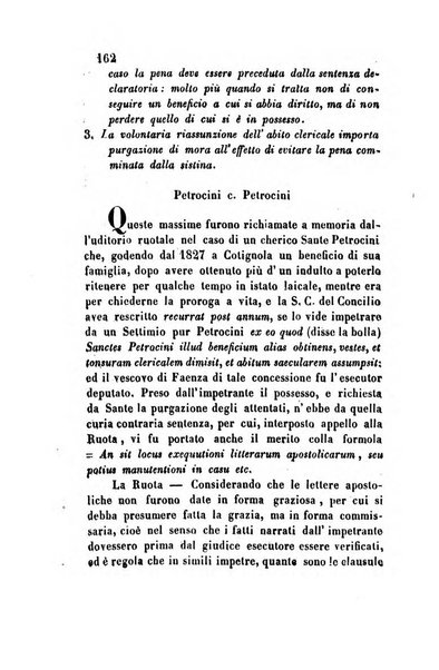 Giornale del Foro in cui si raccolgono le più importanti regiudicate dei supremi tribunali di Roma e dello Stato pontificio in materia civile