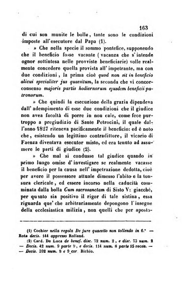 Giornale del Foro in cui si raccolgono le più importanti regiudicate dei supremi tribunali di Roma e dello Stato pontificio in materia civile