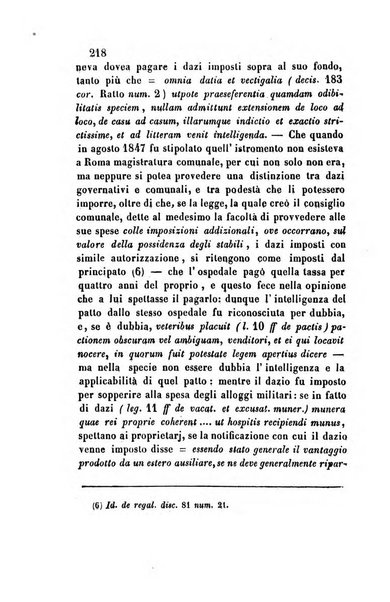 Giornale del Foro in cui si raccolgono le più importanti regiudicate dei supremi tribunali di Roma e dello Stato pontificio in materia civile