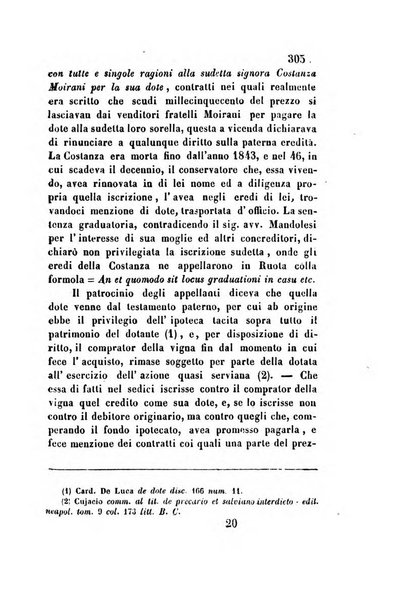 Giornale del Foro in cui si raccolgono le più importanti regiudicate dei supremi tribunali di Roma e dello Stato pontificio in materia civile