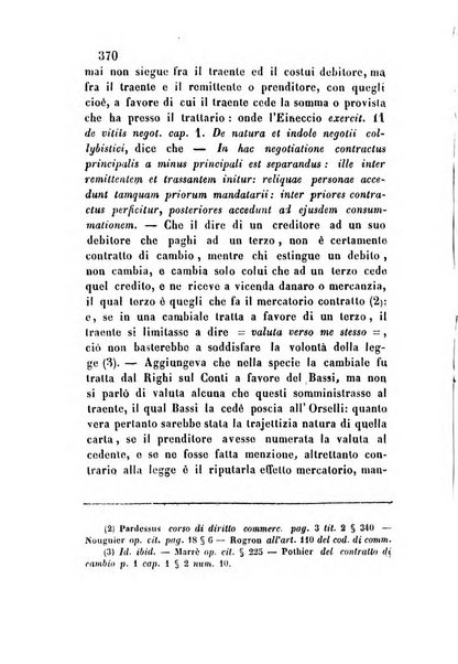 Giornale del Foro in cui si raccolgono le più importanti regiudicate dei supremi tribunali di Roma e dello Stato pontificio in materia civile