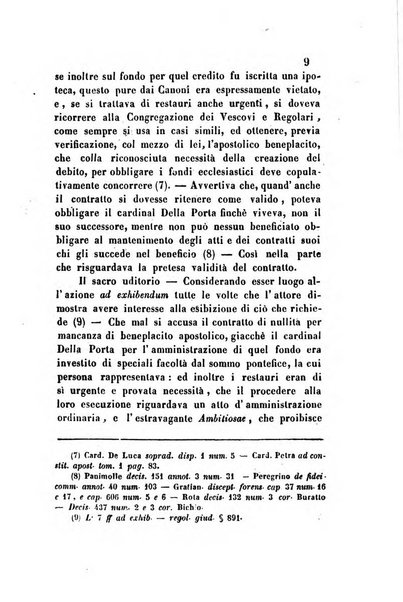 Giornale del Foro in cui si raccolgono le più importanti regiudicate dei supremi tribunali di Roma e dello Stato pontificio in materia civile