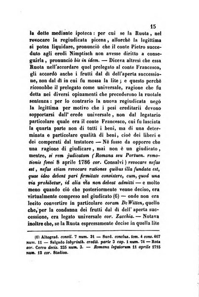 Giornale del Foro in cui si raccolgono le più importanti regiudicate dei supremi tribunali di Roma e dello Stato pontificio in materia civile