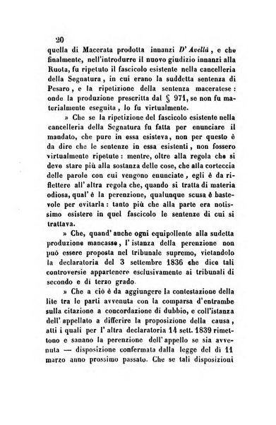 Giornale del Foro in cui si raccolgono le più importanti regiudicate dei supremi tribunali di Roma e dello Stato pontificio in materia civile