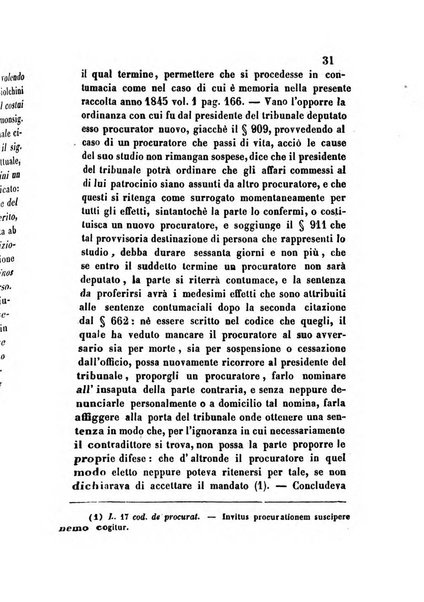 Giornale del Foro in cui si raccolgono le più importanti regiudicate dei supremi tribunali di Roma e dello Stato pontificio in materia civile