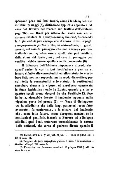 Giornale del Foro in cui si raccolgono le più importanti regiudicate dei supremi tribunali di Roma e dello Stato pontificio in materia civile