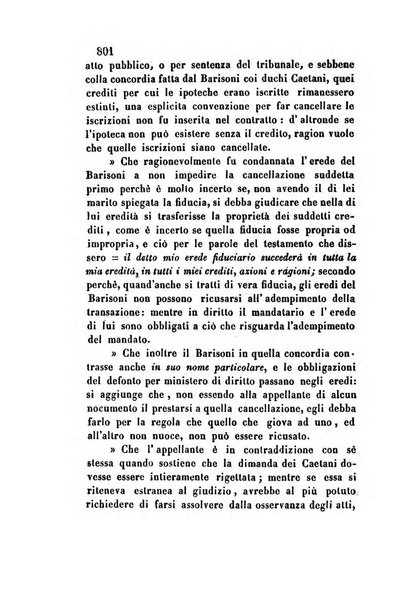 Giornale del Foro in cui si raccolgono le più importanti regiudicate dei supremi tribunali di Roma e dello Stato pontificio in materia civile