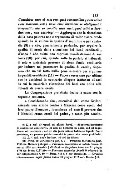 Giornale del Foro in cui si raccolgono le più importanti regiudicate dei supremi tribunali di Roma e dello Stato pontificio in materia civile