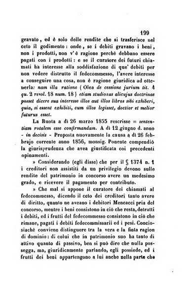 Giornale del Foro in cui si raccolgono le più importanti regiudicate dei supremi tribunali di Roma e dello Stato pontificio in materia civile