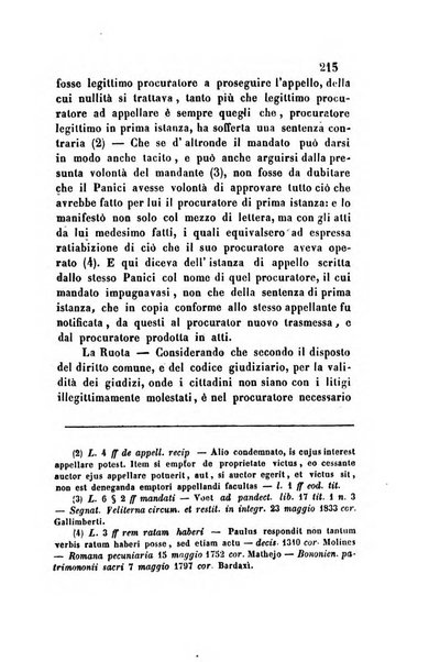 Giornale del Foro in cui si raccolgono le più importanti regiudicate dei supremi tribunali di Roma e dello Stato pontificio in materia civile