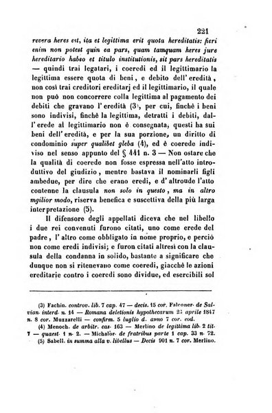 Giornale del Foro in cui si raccolgono le più importanti regiudicate dei supremi tribunali di Roma e dello Stato pontificio in materia civile