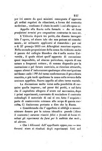 Giornale del Foro in cui si raccolgono le più importanti regiudicate dei supremi tribunali di Roma e dello Stato pontificio in materia civile