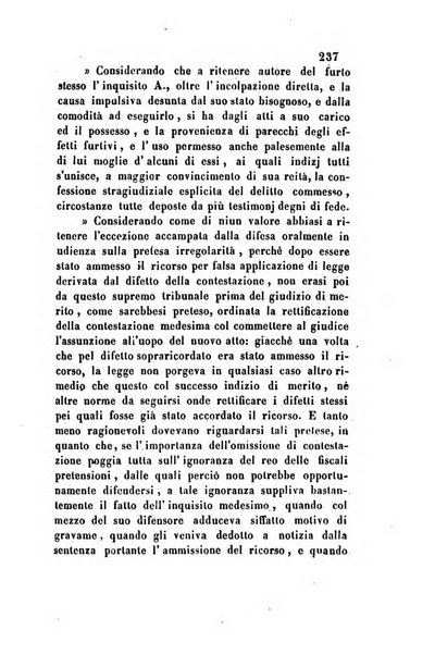 Giornale del Foro in cui si raccolgono le più importanti regiudicate dei supremi tribunali di Roma e dello Stato pontificio in materia civile