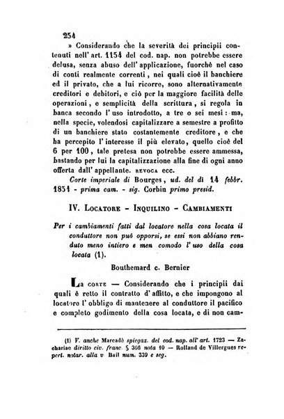 Giornale del Foro in cui si raccolgono le più importanti regiudicate dei supremi tribunali di Roma e dello Stato pontificio in materia civile